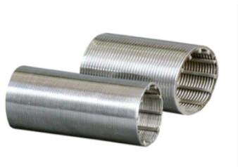 China Medio de filtro de acero inoxidable de la cuña de la soldadura automática del tamiz de proceso del alambre en venta