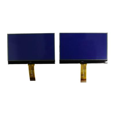 China Blue STN 8pins Dot Matrix LCD Module 128x64 St7567 1/64 Duty 1/9 Bias VOP=9.0V for sale