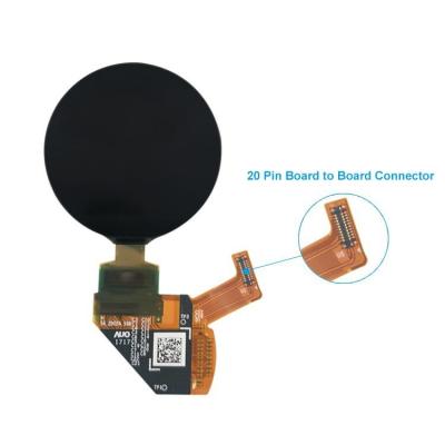 China 1.2 Inch Round Oled Display Module 390X390 Resolution Mipi Interface IC W022 Driving for sale