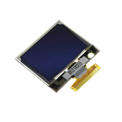 China 1.32 Inch Pmoled Display,  128x96 Resolution,  25 Pins 3/4 Spi I2c Interface,  White Blue Oled Display for sale