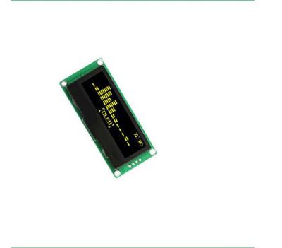 China 2.23  Inch PMOLED Display Module With PCBA,  128*32 Resolution,  4 PINS IIC  Interface for sale