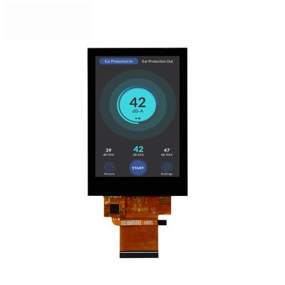China 3.5 Inch Touch Screen TFT Display 320x480 50 PINS MCU RGB SPI Interface 300 CD/M2 for sale