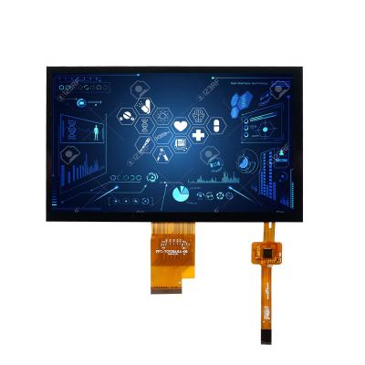 China 7 Inch TFT Touch Screen 1024x600 40 PINS LVDS Interface 420 CD/M2 for sale