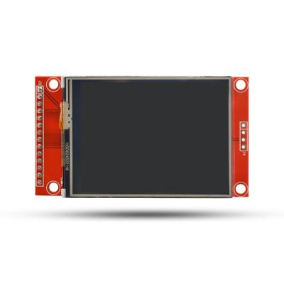 China 2,4 pulgadas Uart Tft pantalla 240x320 resolución TTL interfaz 14 pines 4Wire SPI pantalla serie en venta