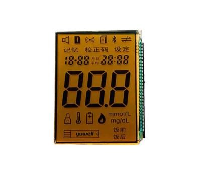 China SPI Interface Segment HTN Lcd Display Positive Semi Transpare Mode for sale