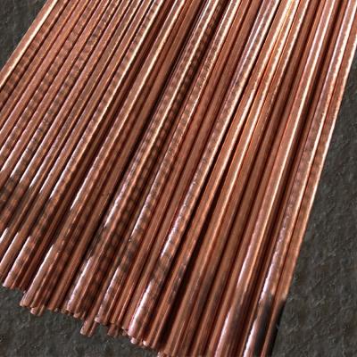 China Copper weld Copper Earth Rod clad steel copper bonded ground earth rod for earthing system material for sale