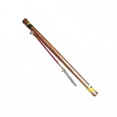 China Certificated Copper bond Threaded Earth Rod For Sale for sale