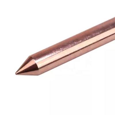 China Lightning Protection Copper Weld Earth Rod for sale