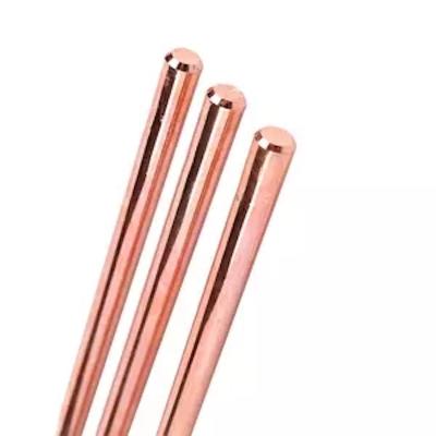 China Earthing Grouding Rod Copper Earth Rod Earth Conductor Copper Clad Earth Conductor for sale