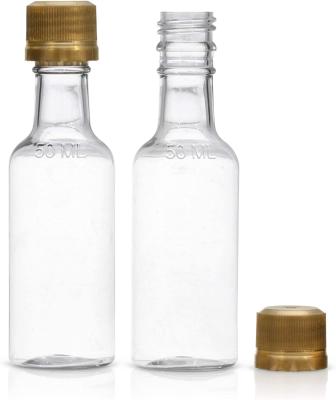 Chine Mini Liquor Bottles Reusable Plastic 50ml (1.7 fl oz) Empty Spirit Bottle with Black Screw Cap, Liquid Funnel for Easy Pouring à vendre