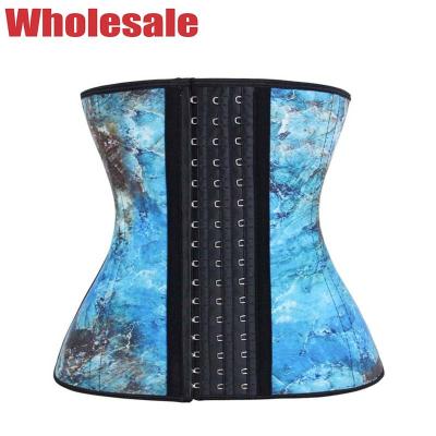 China Safe Exquisite Pattern 5XL 6XL Waist Trainer 9 Steel Customized Logo for sale