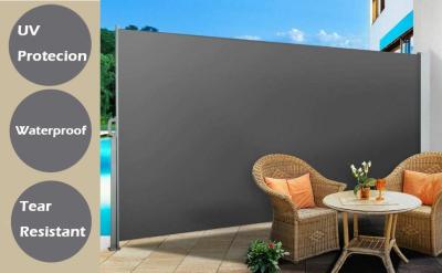 China Patio Retractable Privacy Wall Rolling Extendable Side Awning Privacy Screen Sun Shade for Balcony Garden Terrace for sale