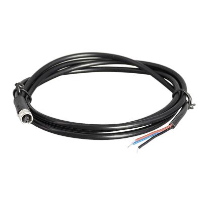 China Asambleas de cable impermeables de la chaqueta de PVC IP67 M16 4 Pin Circular Connector Type en venta