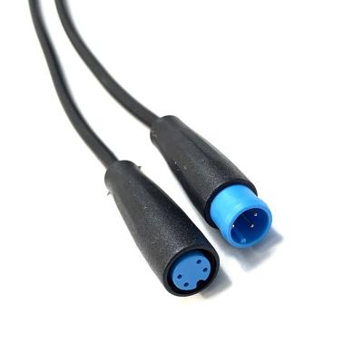 China Cable de extensión impermeable de Ip65 Ip66 M8 para el equipo de la conversión de Ebike en venta