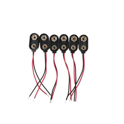 China 15cm 2 Pin Cable Wire Assemblies, Verbindungsstück-Draht-Geschirr-Batterie-Schnellclip-Art versendend und behandeln zu verkaufen