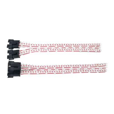 China Chicotes de fios do fio de PicoBlade dos conjuntos do fio do cabo UL2468 liso com passo de 2.50mm à venda