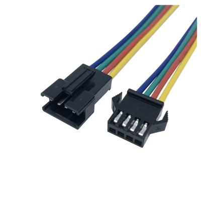 Китай Изготовленные на заказ собрания провода кабеля обуздывают тангаж AWG26 Jst Sm 2.5mm продается