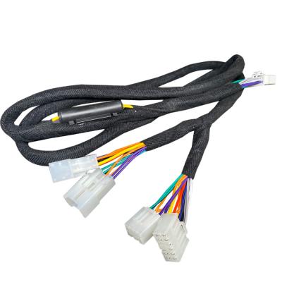China 1M Length Black Jacket Automotive Wire Harnesses For Corolla Camry Reiling Car for sale