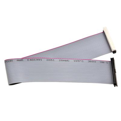 China 2.0mm Flat IDC Ribbon Cable Assembly 04P IDC To 64P IDC For Computer Automotive for sale