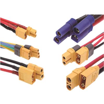 China XT30 XT60 XT90 Male Female Connector Cable For Lithium Battery for sale