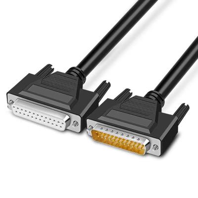 China Male To Male Plug Rs232 Serial Cable 3ft With DB9 DB15 DB25 D Sub Connector for sale