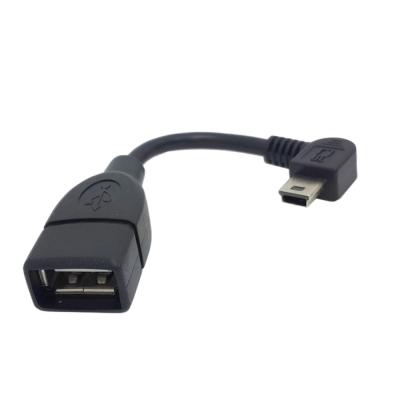 China Mini OTG USB Charging Data Cable A Female To B Male For Car MP3 MP4 for sale