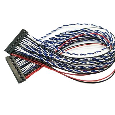 Китай Тангаж удлинительного кабеля 2.0mm Pin LVDS таможни 26 для дисплея LCD продается