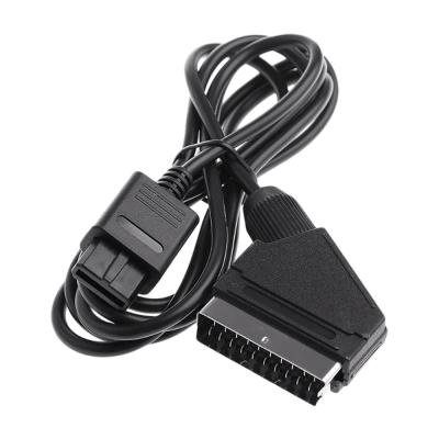 China RGB Scart Gamecube Audio Video Cable For Super Famicom SNES N64 Gamecube for sale