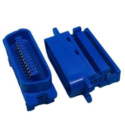 China Plastic Male Wire Connector Housing IDC Centronic Connector With PBT Insulation for sale