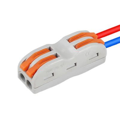 China Acuerdo Mini conectores de cable universales Push en bloque de terminales en venta