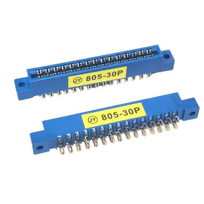중국 기구 설비를 위한 3.96MM 805 시리즈 PCB 엣지 커넥션 8P 72P 병렬 통신 접속 슬롯 판매용