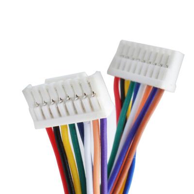 China JST GH Crimp Wire Harness And Cable Assembly Connector 1.25mm Pitch 2pin To 15pin for sale