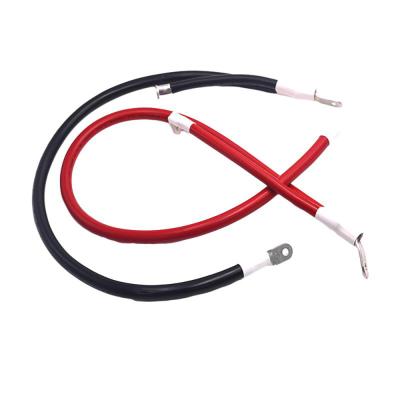 Cina Flat Ring Terminal Custom Wire Harnesses Kit Universal Green Energy Cable System CCA Material in vendita