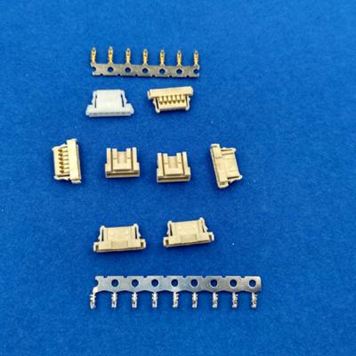 China Efficient Connections Wire Connector Housing Phosphor Bronze Contact Equivalent Molex 104128 for sale