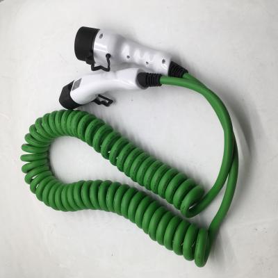 China 22kw IP44 EV Charger Cable Type 2 To Type 2 Electric Vehicle Charging Plug for sale