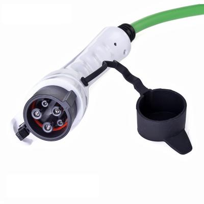 China 7KW 250V Electric Car Extension Cable Home Dc Car Charger Extension Cord 16A Single Phase for sale