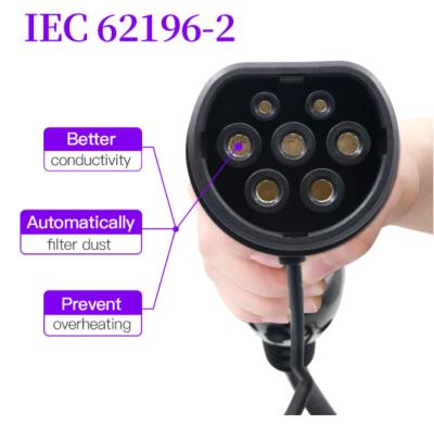 China IEC 62196 J1772 EV Charging Adapters for sale