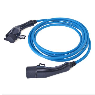 China TUV 32A 240V Mode 3 Type 2 Charging Cable IEC62196 Fast Electric Charging Stations for sale