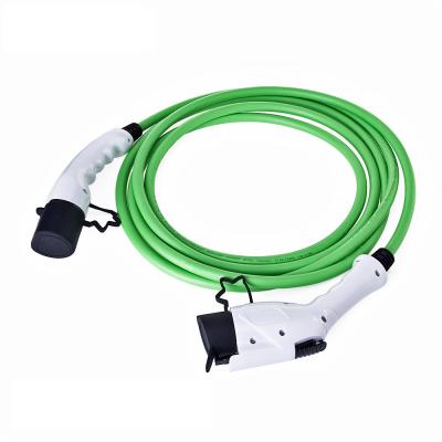 China IP54 10m Type 2 3 Phase Charging Cable J1772 Replacement For EV Car for sale