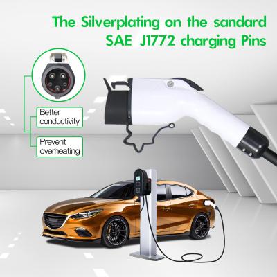 China Type 2 Type 1 Mini Smart EV Charger Smart Charging Station Ev OCPP 1.6 for sale