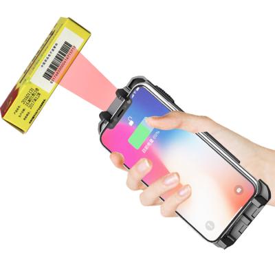China Portable Mobile Back Clip Wireless 2D Barcode Scanner for Supermarket Checkout for sale