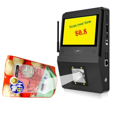 China Supermarket Self-service Checker With 5inch Display And 10 Points Capactive Touch Screen for sale