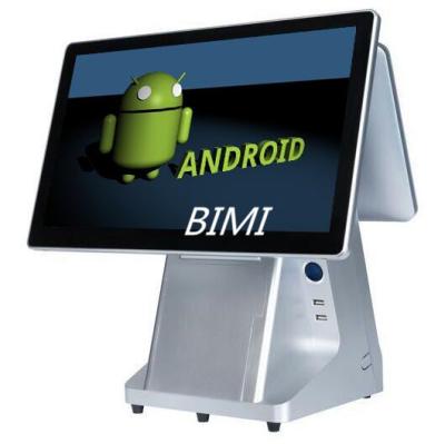 China User-Friendly 15.6'' Dual Screen POS Machine with Android OS and Built-in Printer for sale