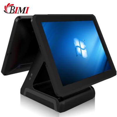 China 15'' Black or White Retail POS Machine for Restaurant Windows Point of Sale System for sale