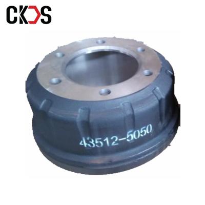 China Truck Part Brake Drum For Hino 500 43512-5050 for sale
