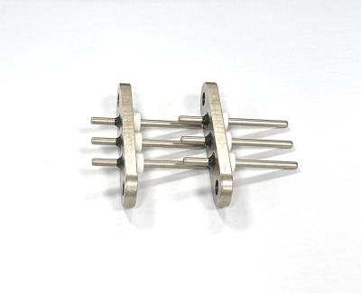 China IATF Hermetic Single Seal Terminals Electroless Nickel Plated Rated Current 30A for sale