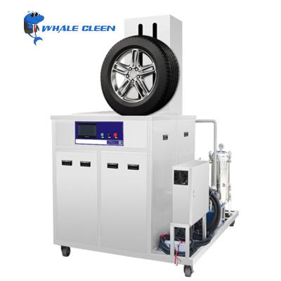 China Environmentally Rust Removing Ultrasonic Tire Cleaning Machine 4500W for sale