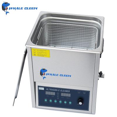 China Blue Whale 15L Electronics Ultrasonic Cleaner 20-80C Adjustable Concave Surface for sale