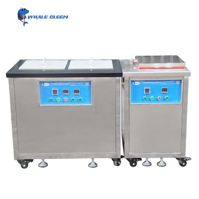 China Two Tanks Acid / Alkali Resistant Ultrasonic Cleaning Machine With Separate Single Tank Dryer for sale
