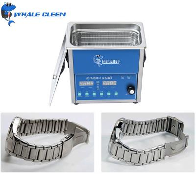 China Watch Digital Ultrasonic Cleaner 3.2L Power Adjustable 26.5x16.5x22cm for sale